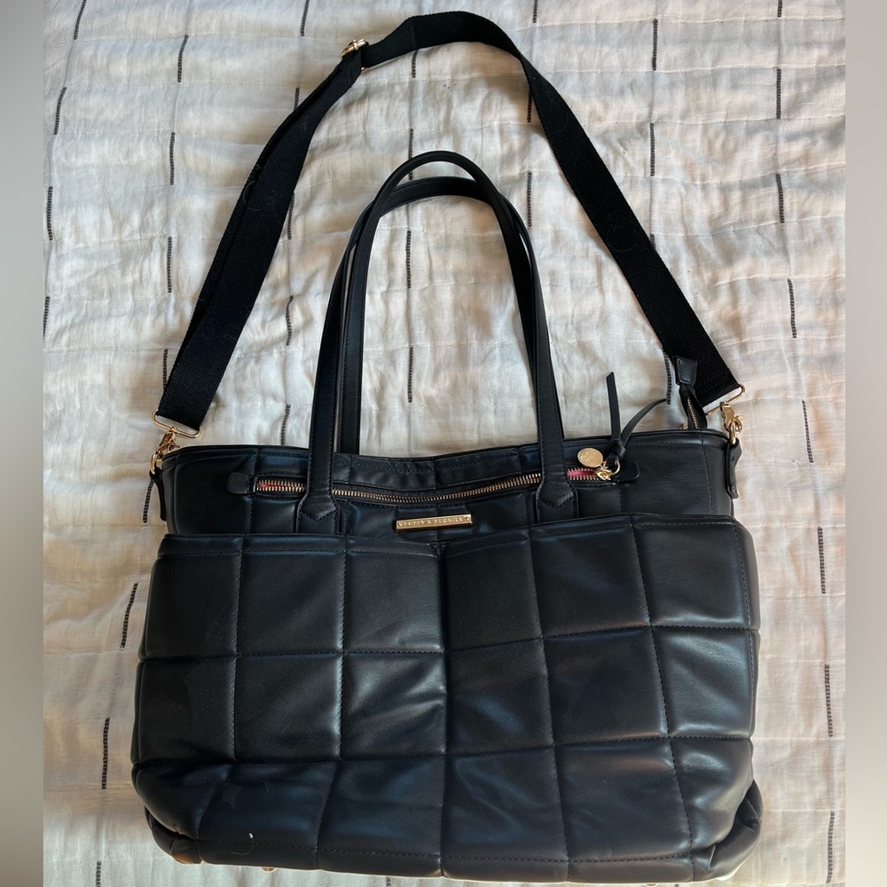 Poppy & Peonies x The Birds Papaya The Ultimate Bag Quilted Travel Tote